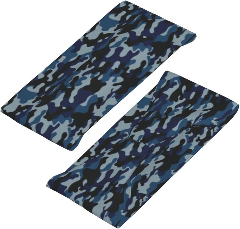 Gianlaima Sports Sweatband Head Bands for Women Men Sweat-Absorbing Headbands Suitable for Running Yoga Fitness Football Exercise - Image 2